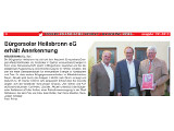 Pressebericht in den Habewind-News 191 (September 2013)